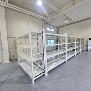 철제선반 창고랙 진열용랙 창고용랙 매장랙 고릴라랙 무볼트 선반 앵글 이미지