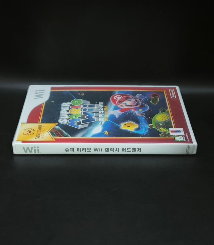 미개봉 미사용 새제품 정발 한글 닌텐도Wii 슈퍼마리오 Wii 갤럭시 어드벤쳐 이미지