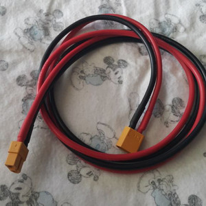 전기자전거 배터리 연장선 XT60 1미터 12AWG R 이미지