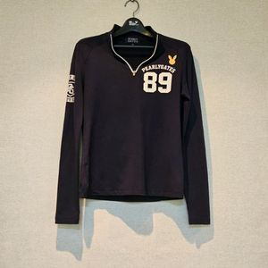 파리게이츠 여성 골프웨어 반집업 티셔츠 이미지