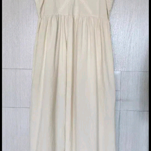 실측참고/66반~77/광목 롱 원피스 이미지