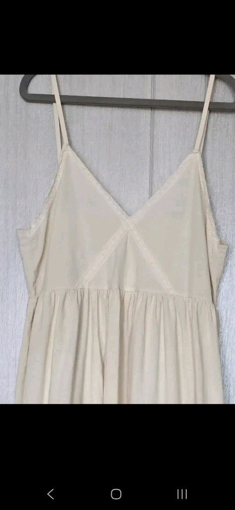 실측참고/66반~77/광목 롱 원피스 이미지