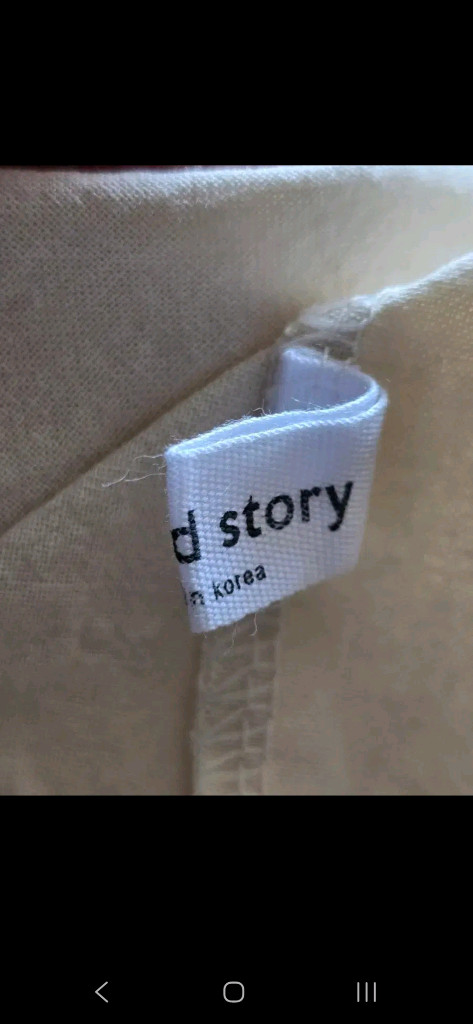 실측참고/66반~77/광목 롱 원피스 이미지