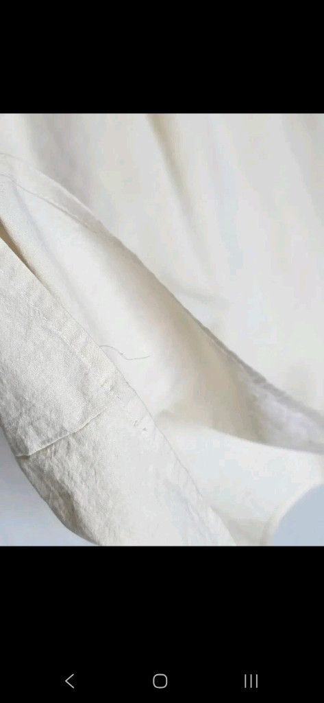 실측참고/66반~77/광목 롱 원피스 이미지