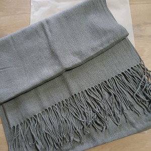 그레이 목도리 새상품 이미지