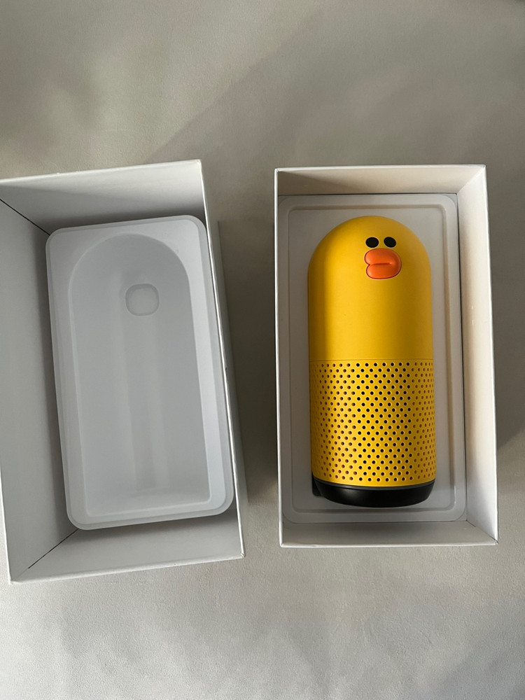 [개인]네이버클로바AI 스피커 프렌즈+ 샐리 캐릭터 박풀제품 판매합니다. 이미지