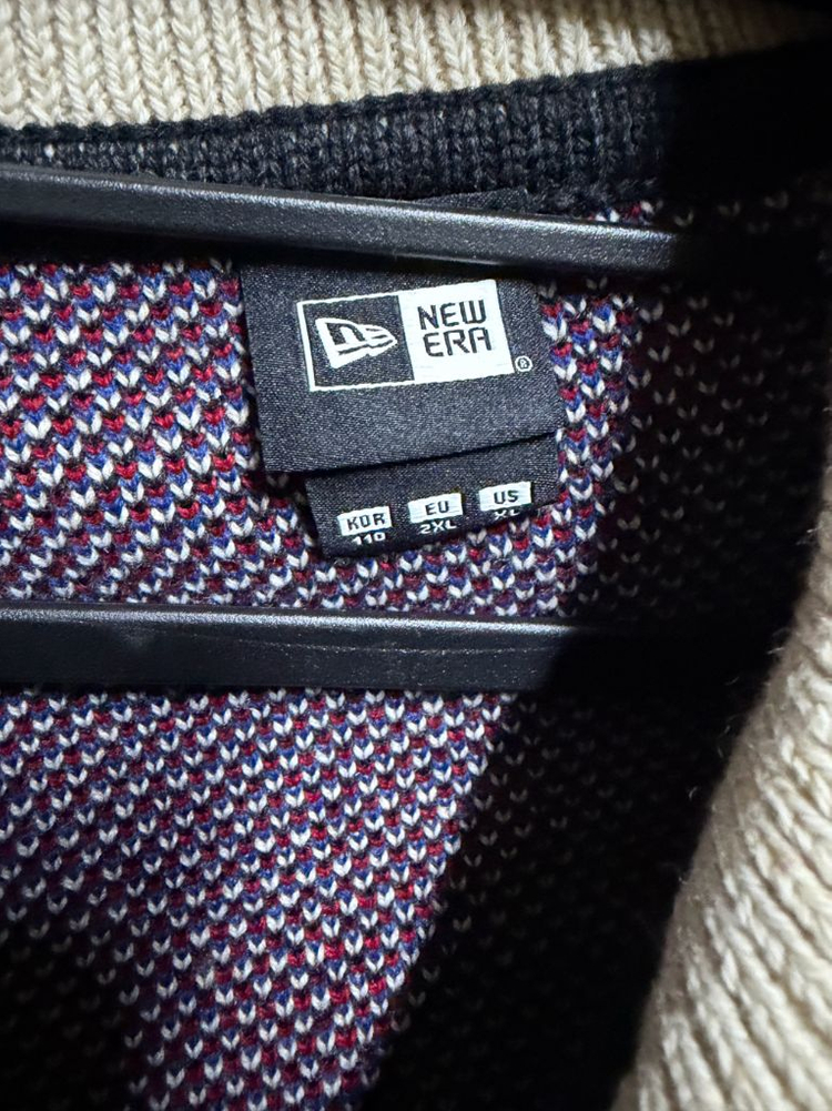 [새상품] 뉴에라 시카고 화이트삭스 코워찬 가디건 블랙 이미지