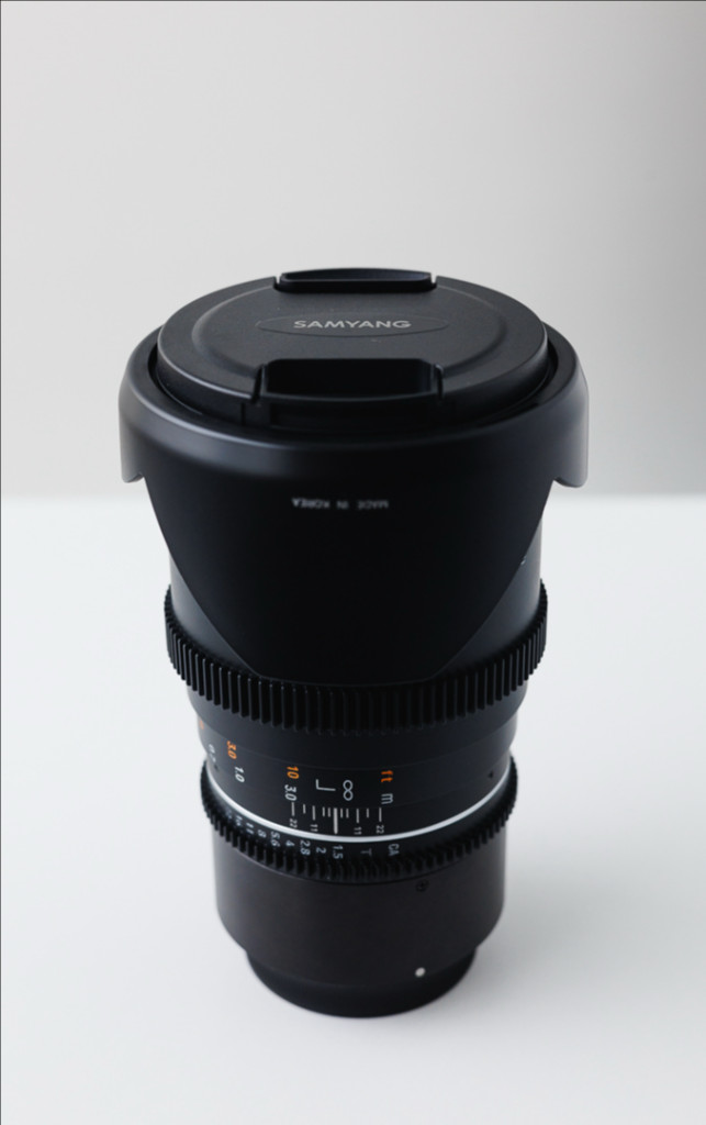 삼양 vdslr 35mm t1.5 시네렌즈 이미지