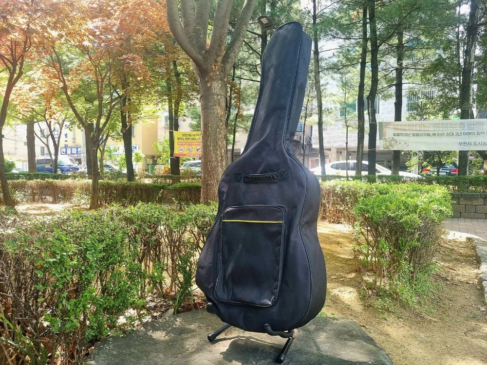 버스킹용 추천 오봉 수제 통기타 EQ픽업 장착 판매합니다 이미지