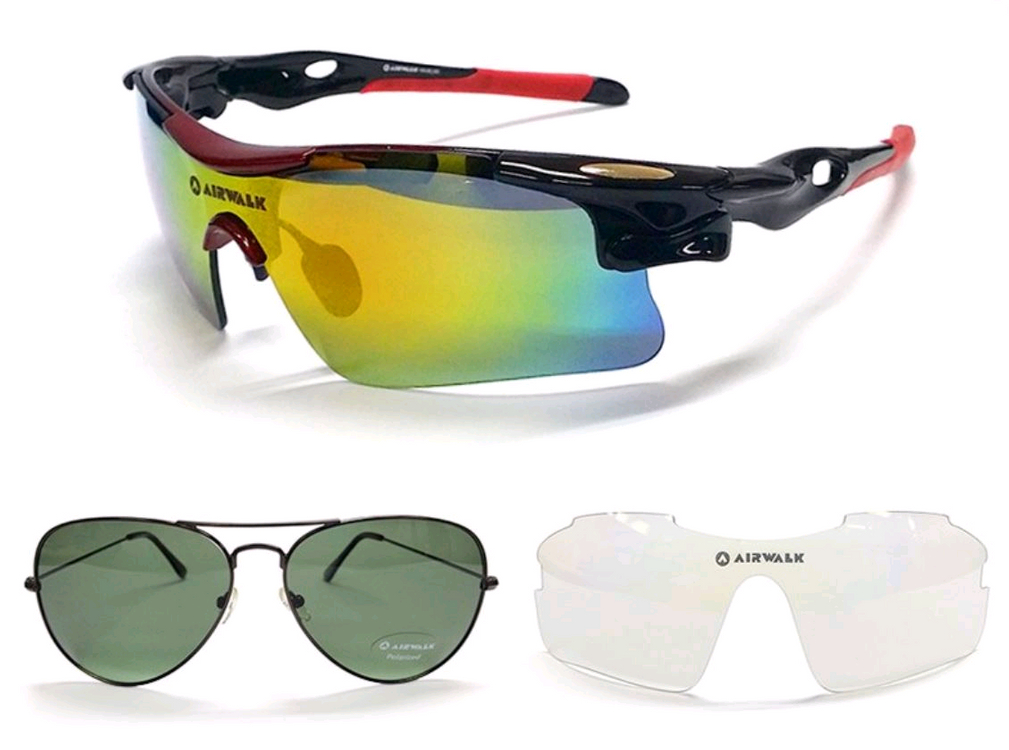 새상품) 에어워크 스포츠 선글라스 + 편광 선글라스 이미지