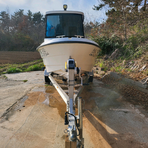 낚시보트 21피트 하우스보트+트레일러포함팝니다 이미지