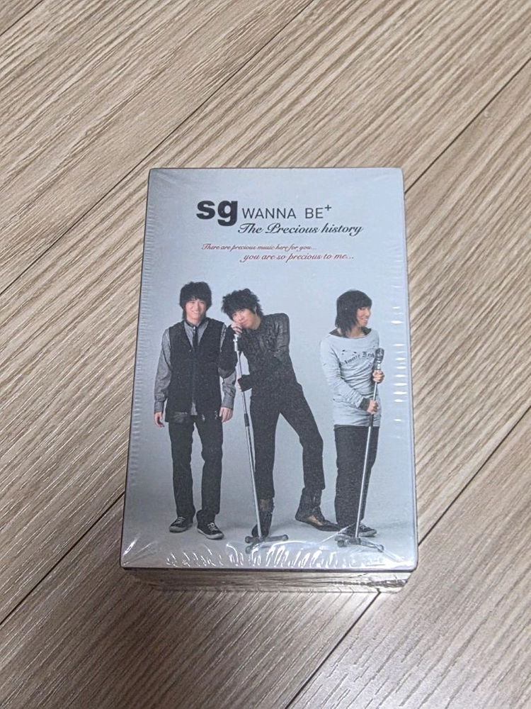 sg워너비 3.5집 precious history 카세트테이프(미개봉) 이미지