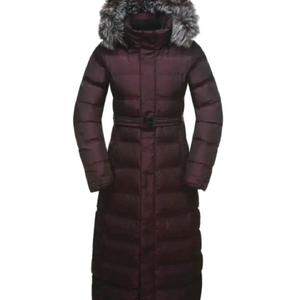 [새제품] K2패딩 레아 여성패딩 롱기장 구스다운 벨트포함 플럼(90) 이미지