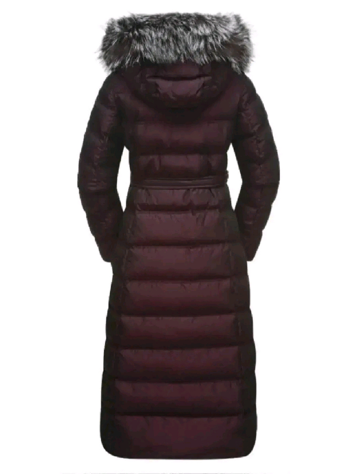 [새제품] K2패딩 레아 여성패딩 롱기장 구스다운 벨트포함 플럼(90) 이미지