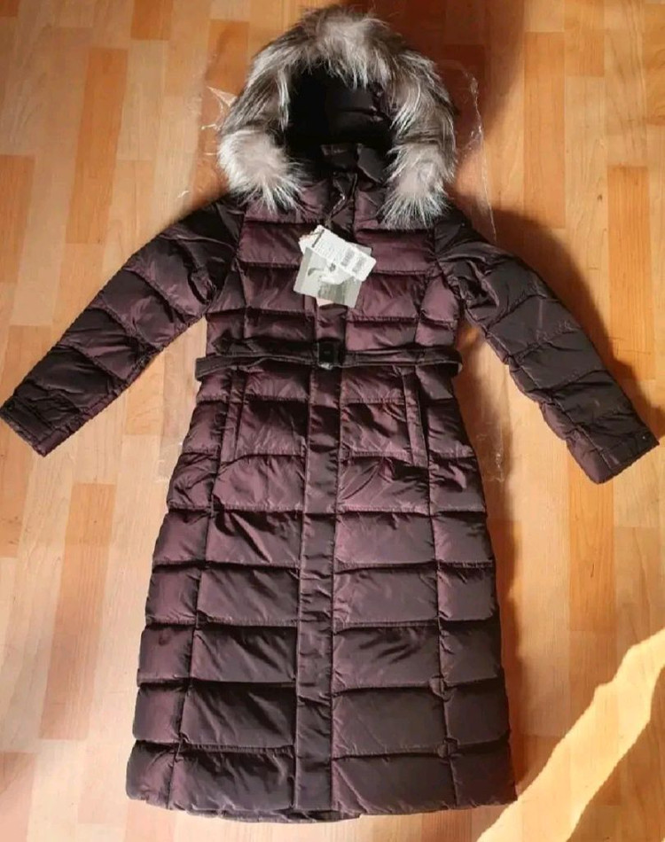 [새제품] K2패딩 레아 여성패딩 롱기장 구스다운 벨트포함 플럼(90) 이미지