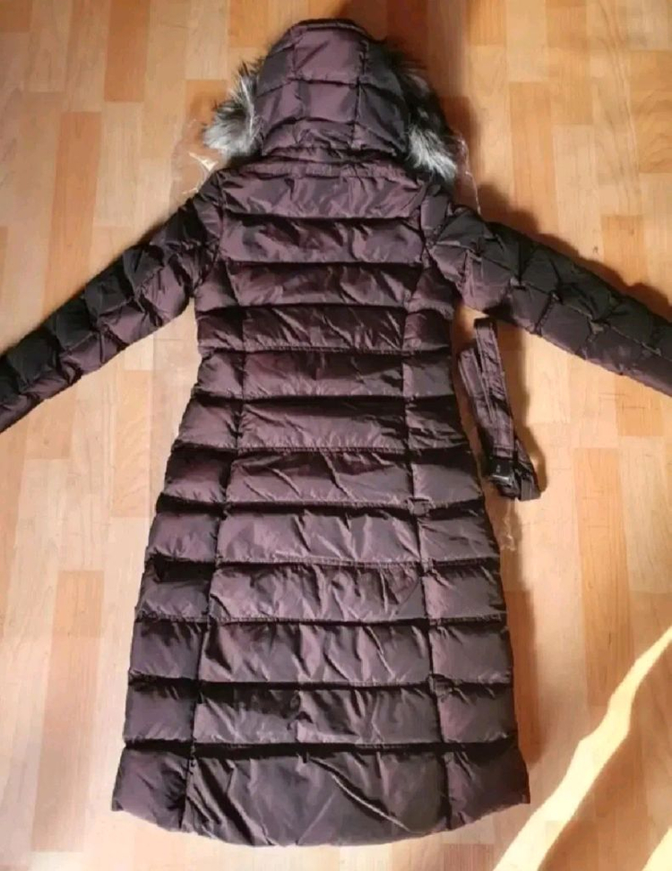 [새제품] K2패딩 레아 여성패딩 롱기장 구스다운 벨트포함 플럼(90) 이미지