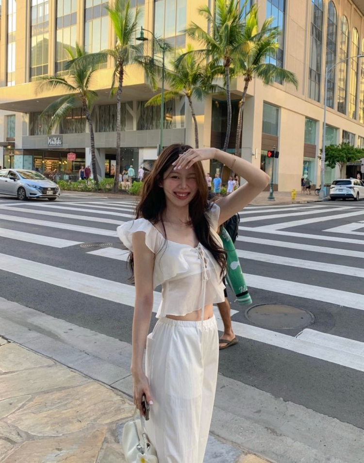 구해요)온트 힐로 팬츠 숏버전 화이트 ownt hilo pants 이미지