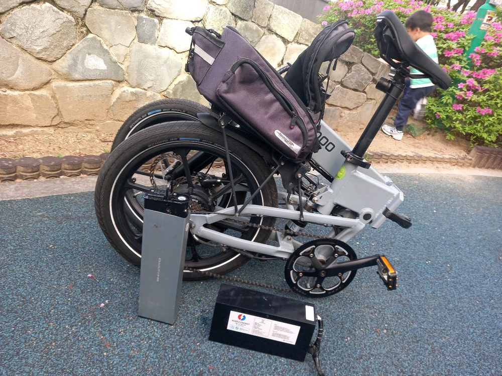 [신품급/30ah] 2024 부릉이 20 전기자전거(파스/스로틀) 이미지