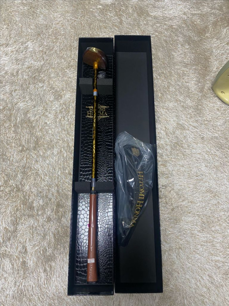 (새제품)히토미혼마 최고급 5스타 파크골프채 이미지