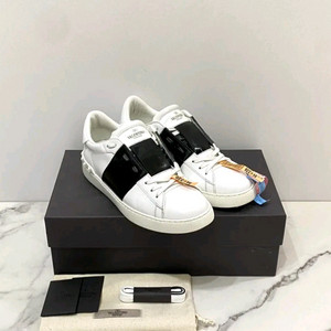 41.5 발렌티노 히든 스니커즈 신발 유광 블랙 풀박스 이미지