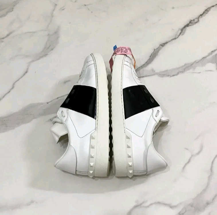 41.5 발렌티노 히든 스니커즈 신발 유광 블랙 풀박스 이미지