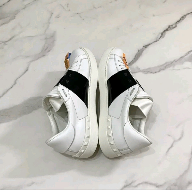 41.5 발렌티노 히든 스니커즈 신발 유광 블랙 풀박스 이미지