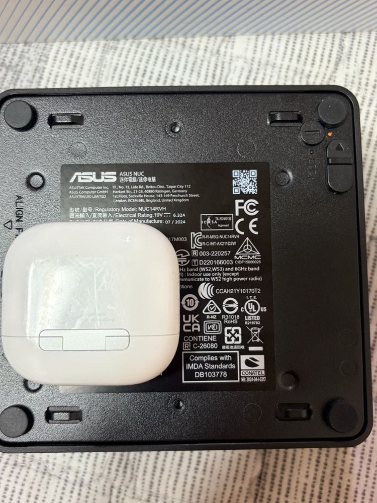 Asus nuc 미니pc 본체 컴퓨터 225h 1tb 16gb 상태좋음 이미지