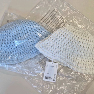 새상품) COS 코스 크로셰 버킷햇 xs/s 이미지