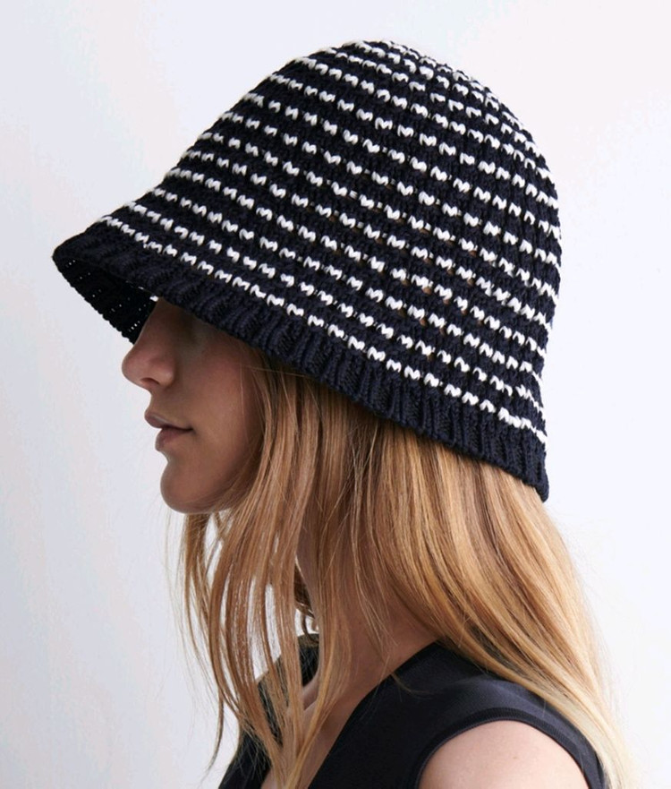 새상품) COS 코스 크로셰 버킷햇 xs/s 이미지