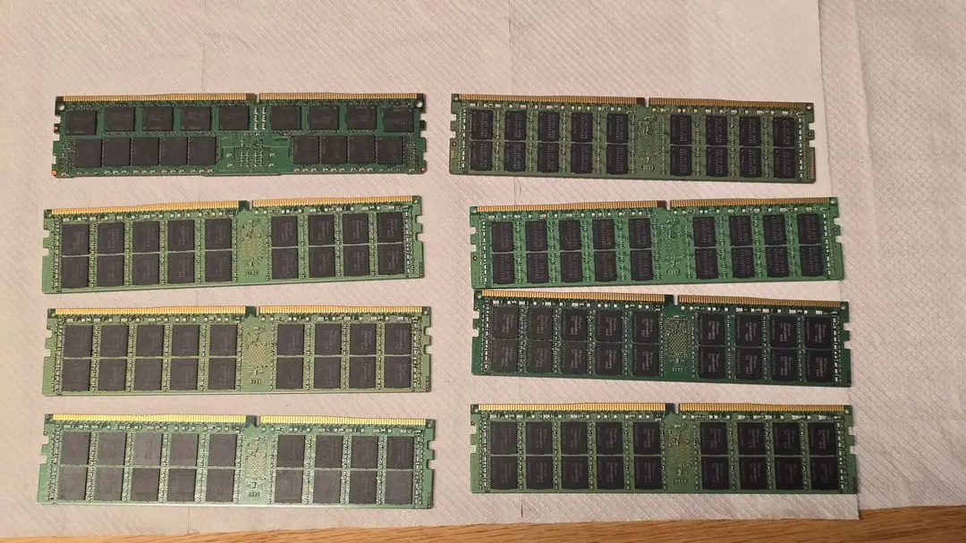 DDR4 시스템 메모리 16GB 6개 세트 이미지