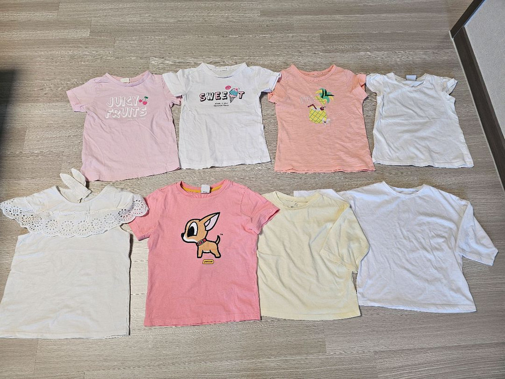 여아 봄여름옷 110 120 이미지