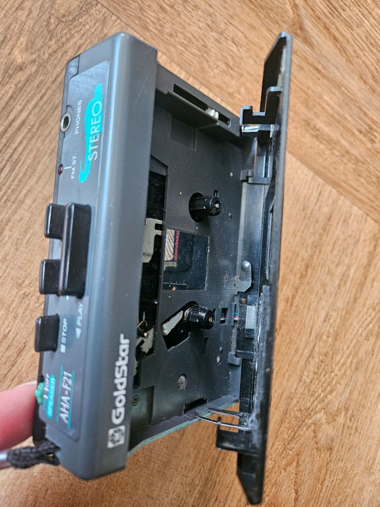 금성 카세트 라디오 이미지