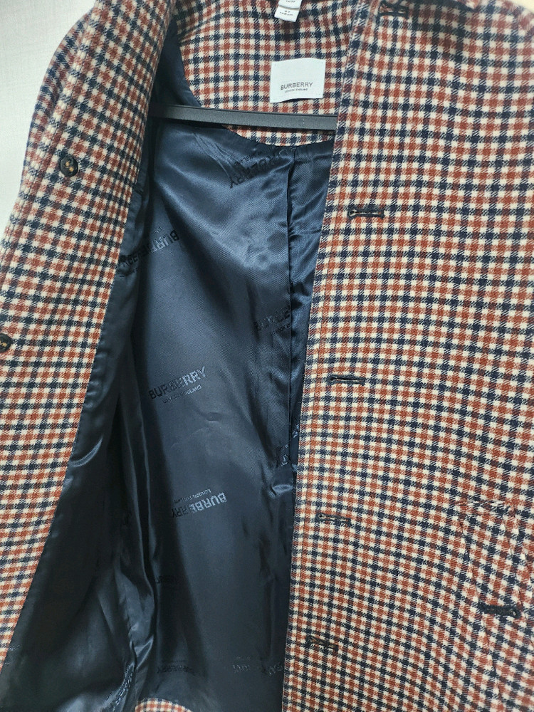정품.신상.새상품) 8y 버버리 키즈 코트 100% 울코트 이미지