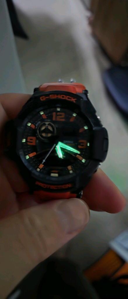 카시오 G-SHOCK 지샥 GA-1000-4A 오렌지 이미지