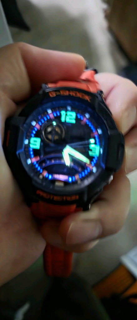 카시오 G-SHOCK 지샥 GA-1000-4A 오렌지 이미지