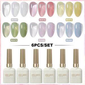 6종_파스텔톤 시럽젤 젤네일 6종세트(15ml) 이미지