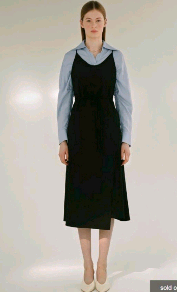 유메르 블라우스 + 르 뷔스티에 원피스 set ( 배송온그대로 새것) 이미지