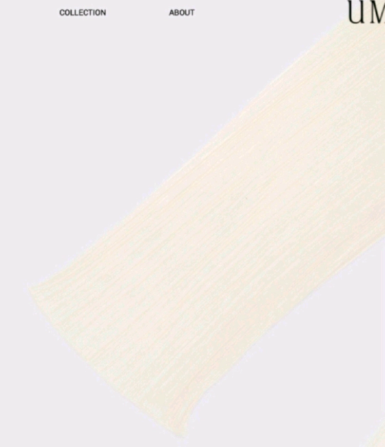 유메르 쉬르 플리츠 블라우스 ( 배송온봉투그대로, 새것) 이미지