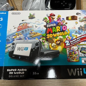 닌텐도 위유 wiiu 슈퍼마리오3D 디럭스 세트 북미판 팝니다. 이미지