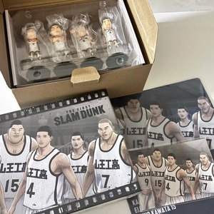 슬램덩크 산왕공고 SD 피규어 퍼즐 클리어파일 엽서 세트 이미지