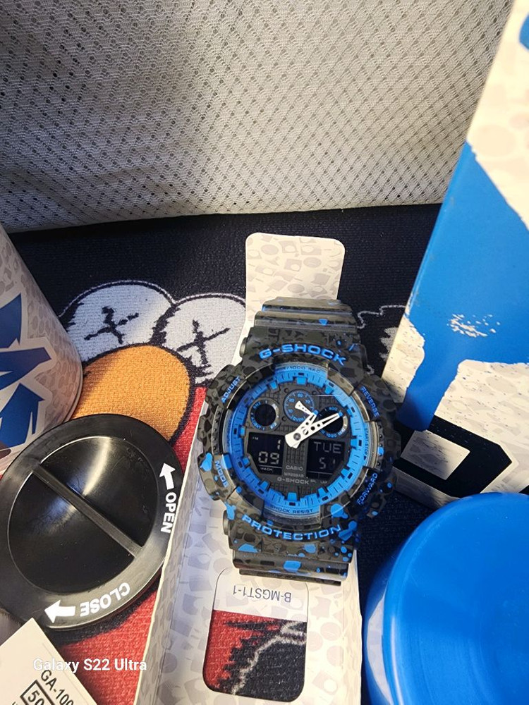 지샥 GA-100ST-2ADR 시계 이미지