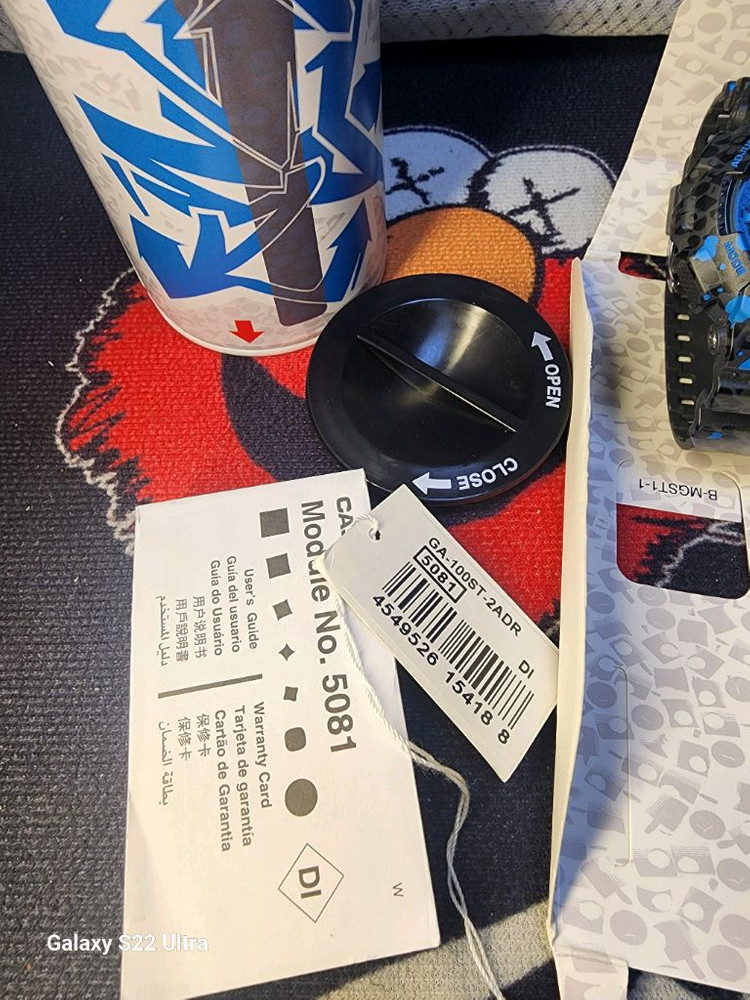 지샥 GA-100ST-2ADR 시계 이미지