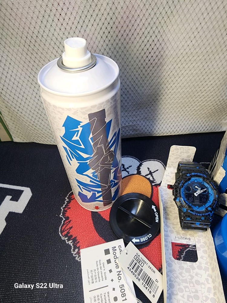 지샥 GA-100ST-2ADR 시계 이미지