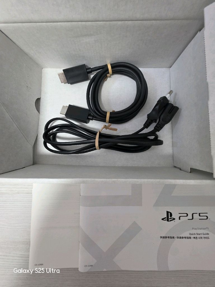 게임 콘솔 ps5디스크 에디션 세트 CFI-1218A 이미지