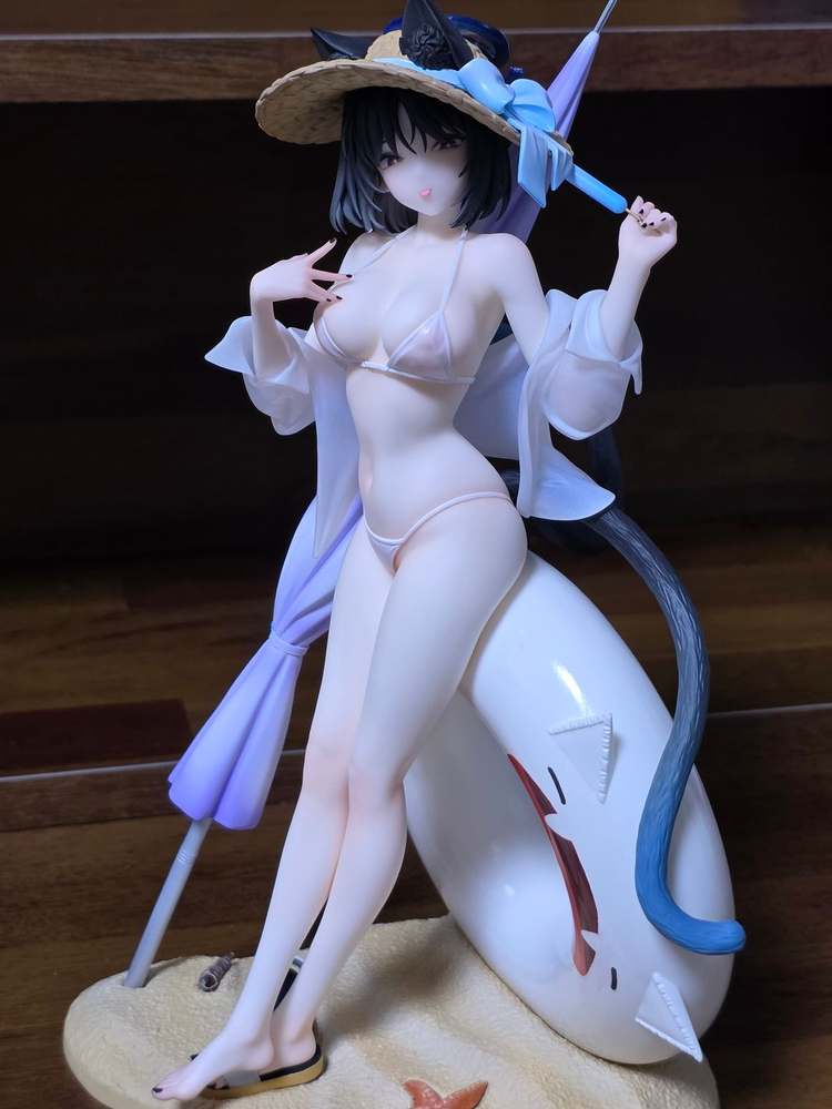 블루아카이브 키류 키쿄 레진킷 일옥 도색작 이미지