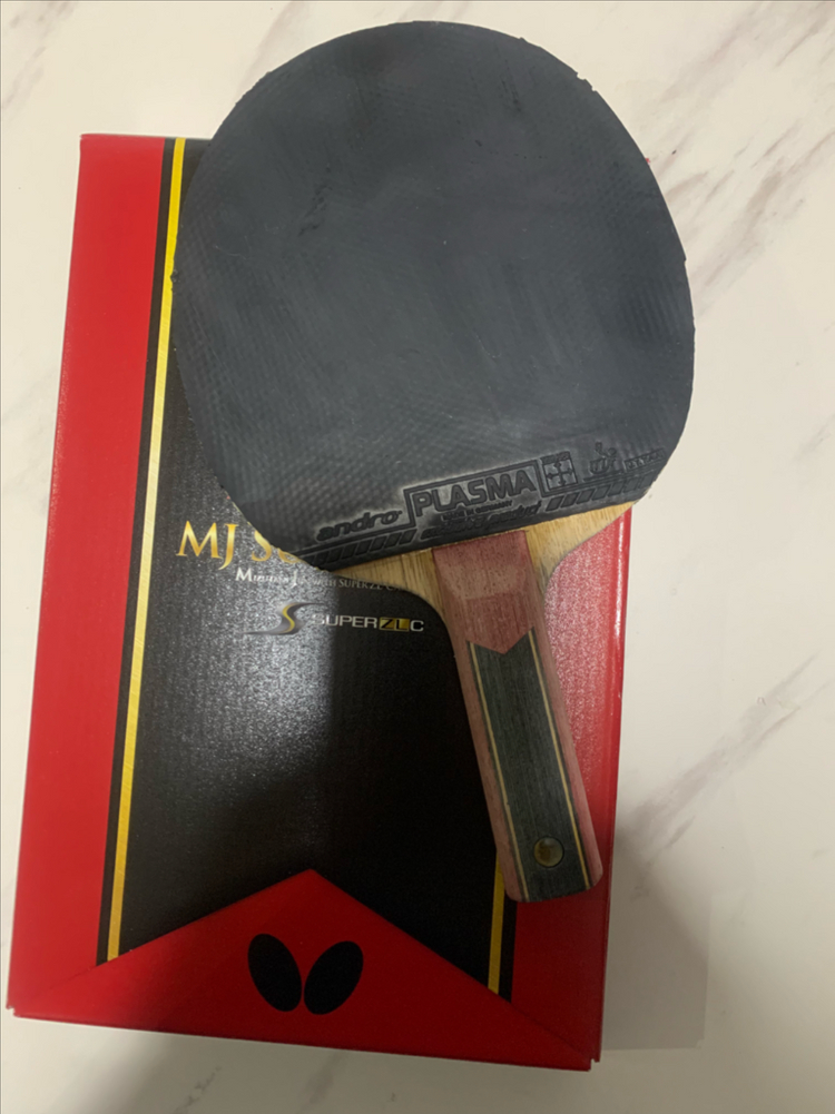 미즈타니준 슈퍼zlc, 정영식 아이스크림AZX 탁구라켓 이미지