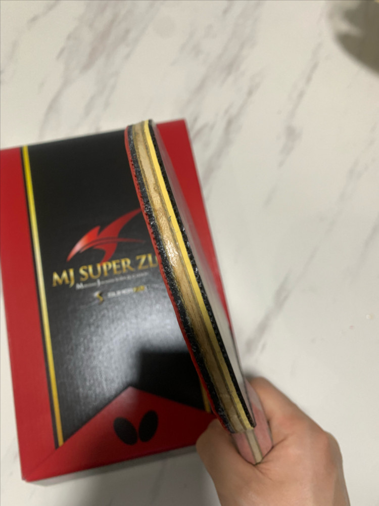 미즈타니준 슈퍼zlc, 정영식 아이스크림AZX 탁구라켓 이미지