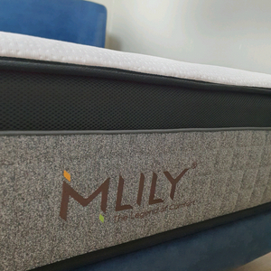 밀리매트리스 실버 퀸사이즈 (새거)+원단맞춤프레임(새거) 경남 양산 이미지