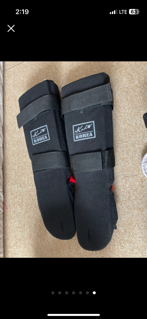 쿠도 쿠(헤드기어), 정강이보호대 L사이즈 이미지