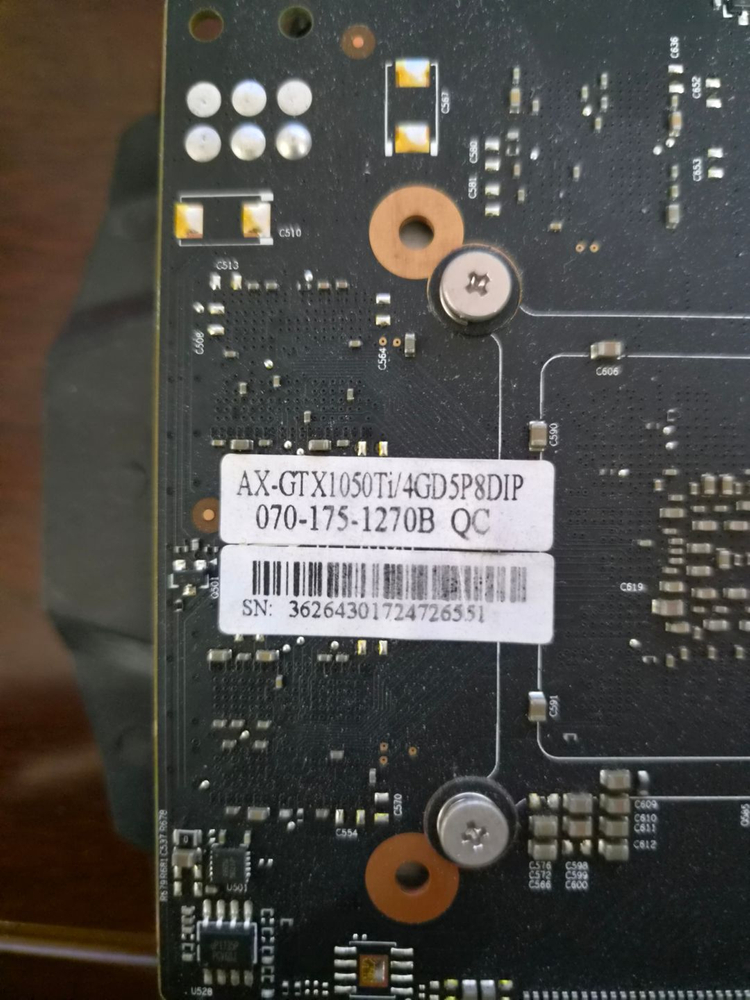 AX-GTX1050Ti / 4GD5P8DIP 팝니다 이미지